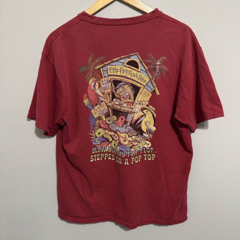 Vintage Jimmy Buffett's Margaritaville Panama City Beach T-Shirt Large